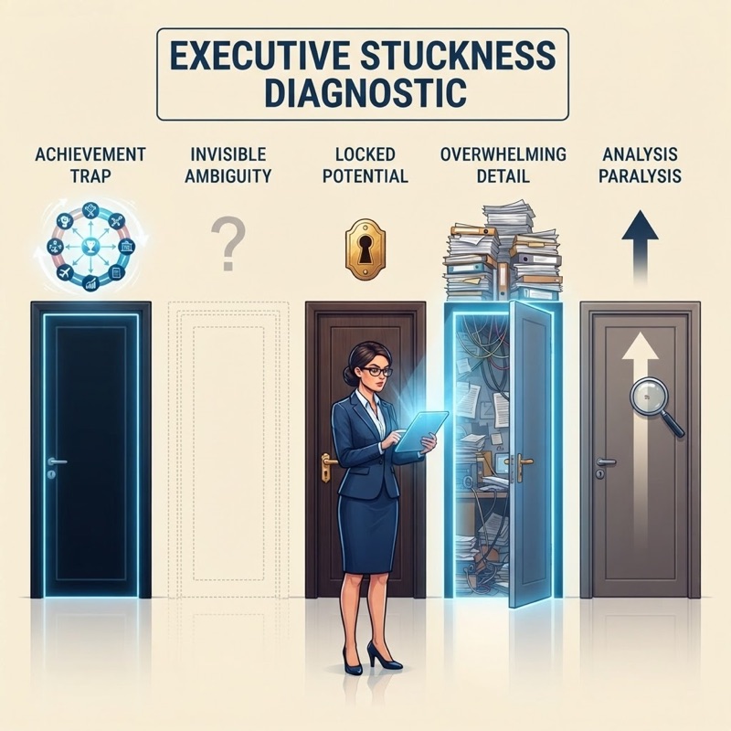 Visual for the Executive Stuckness Diagnostic