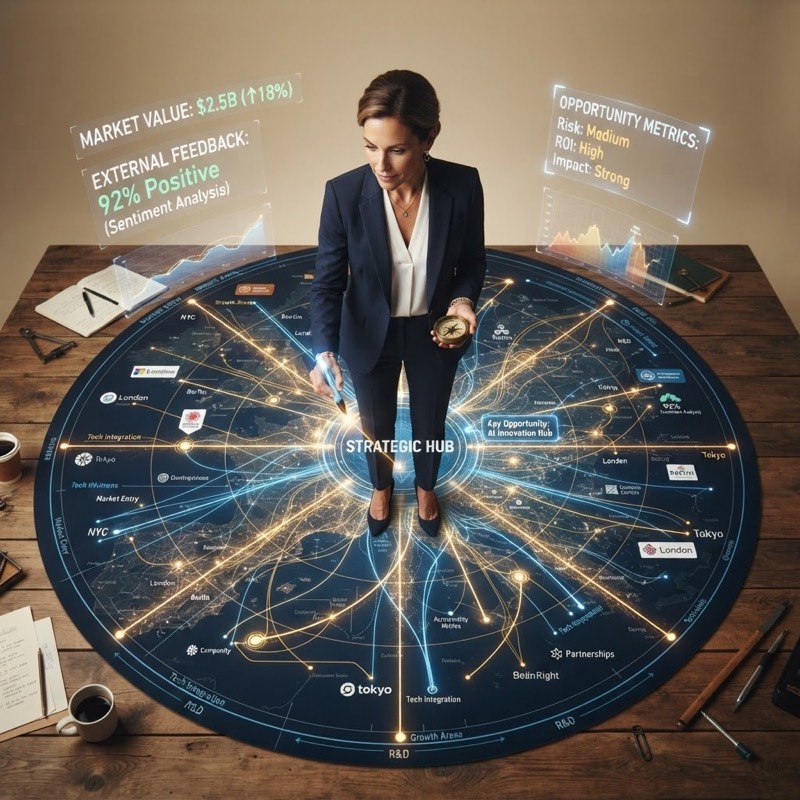 Visual representing Phase 03, market sovereignty